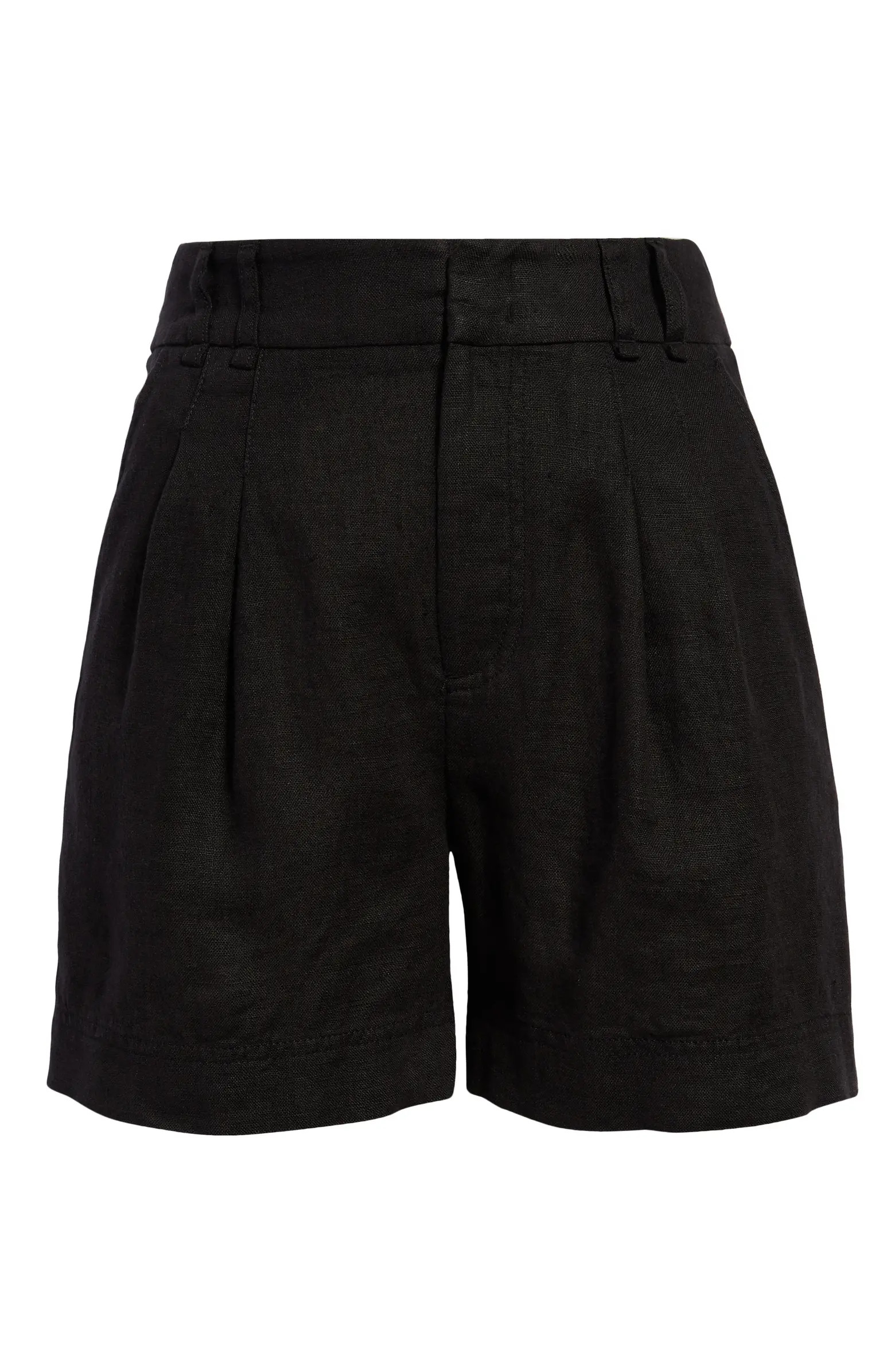 Chelsea High Waist Linen Shorts | Nordstrom