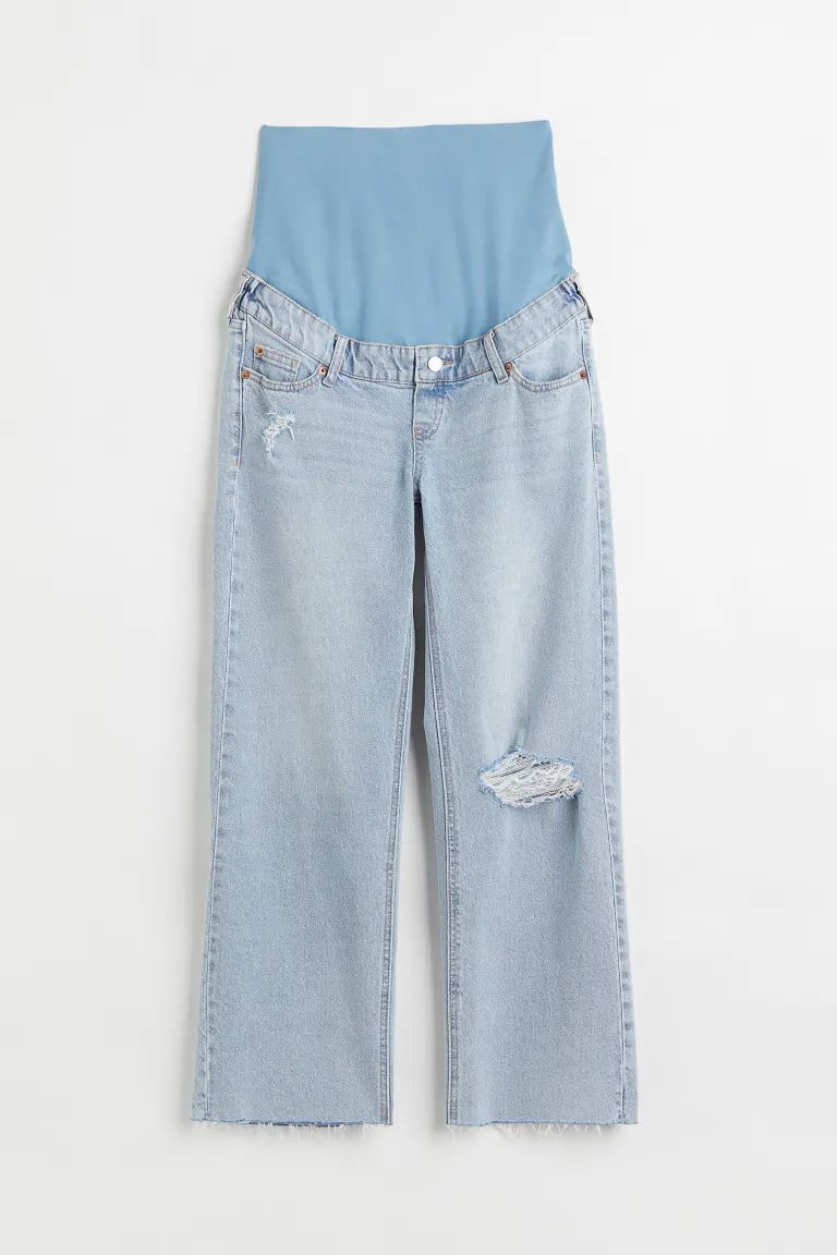 MAMA Wide High Ankle Jeans | H&M (US)