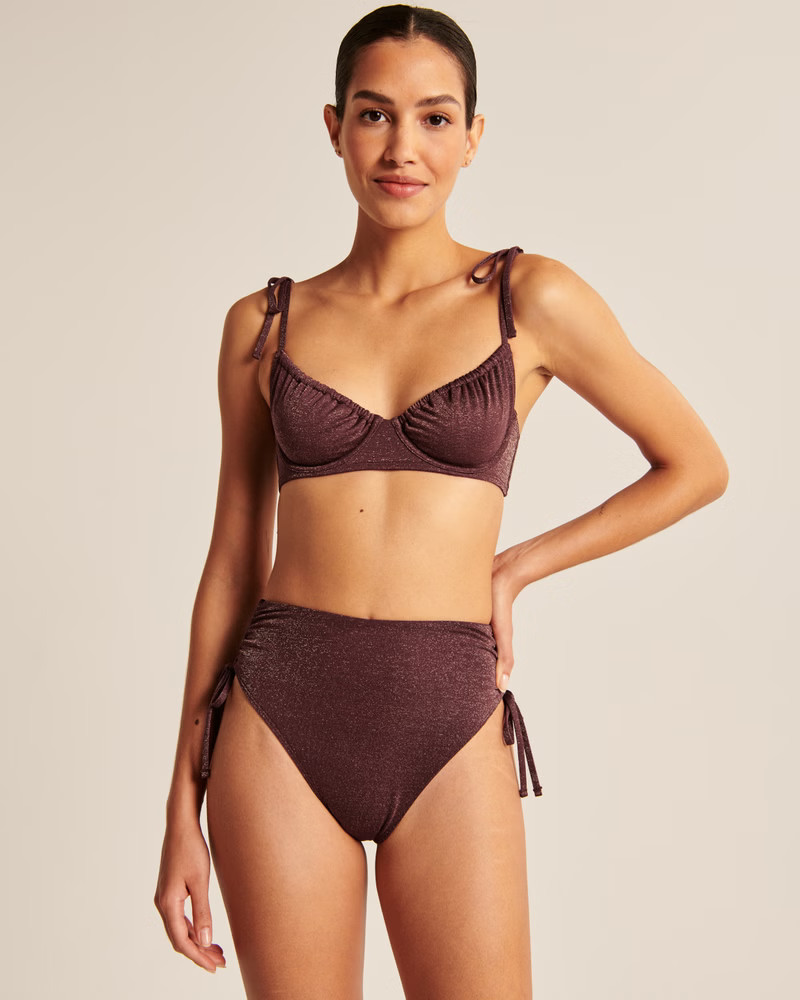 Tie-Strap Underwire Bikini Top | Abercrombie & Fitch (US)