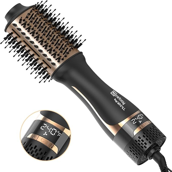 Nicebay Hair Dryer Brush, Hot Tools Blow Dryer Brush for Women, One Step Blowout Brush with Displ... | Amazon (US)