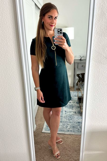 Love this dress because it can be dressed up or down. Wore it for an event calling for “business attire” and got so many compliments! Love the faux suede and this color for fall and winter!

#LTKSeasonal #LTKworkwear #LTKHoliday