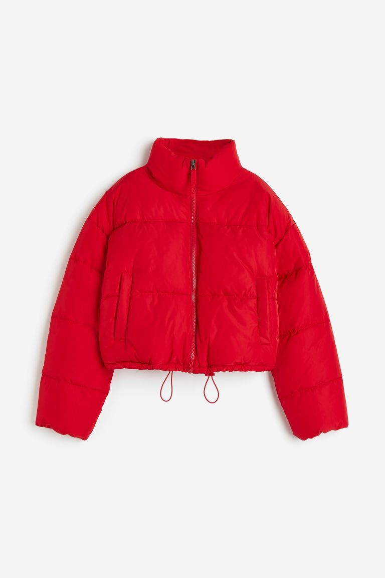 Puffer Jacket - Red - Ladies | H&M US | H&M (US + CA)
