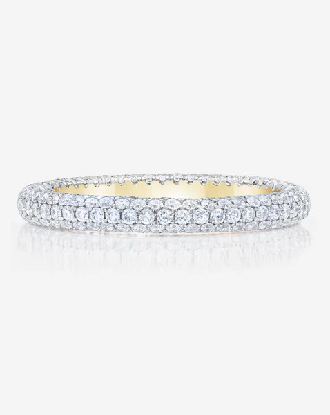 Pavé Cloud Eternity Band | Ring Concierge