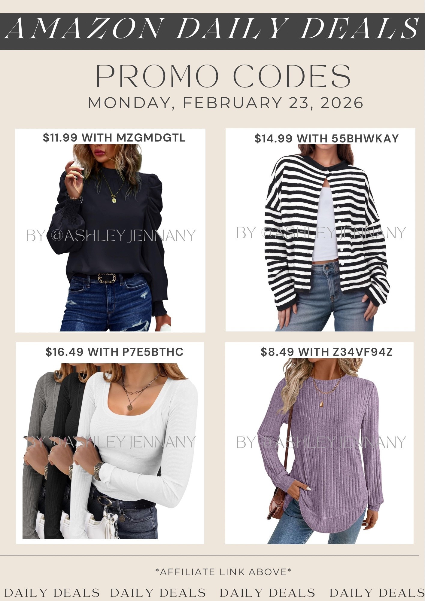 Amazon fashion deals 

#LTKMidsize #LTKSaleAlert