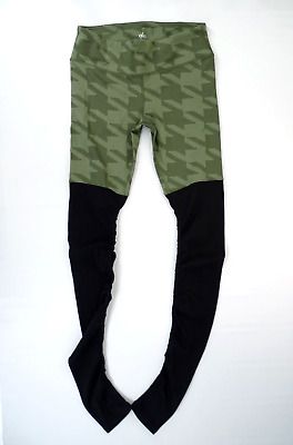 Alo Yoga Women's Sz L Goddess Hound Engineered Printed Green Black Legging Camo  | eBay | eBay US