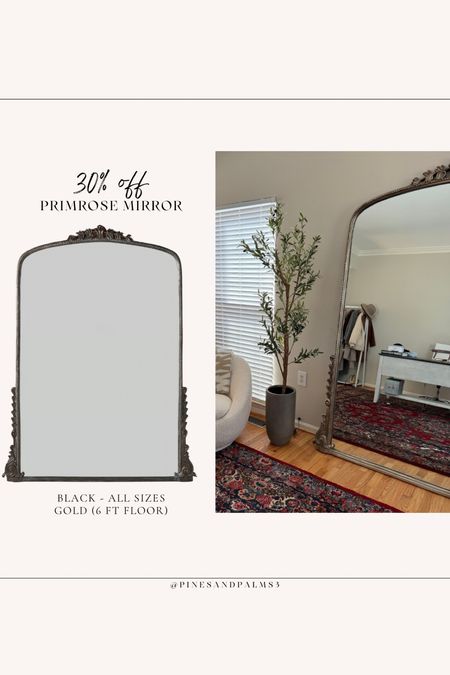 Primrose mirror (7ft silver shown)

#LTKhome #LTKsalealert