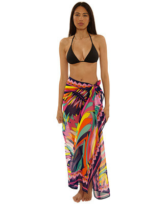 Trina TurkWomen's Paralia Mesh Swim Cover-Up Sarong | Macy's