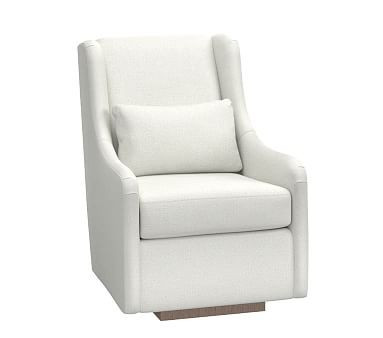 Merced Glider, Basketweave Slub Ivory | Pottery Barn Kids