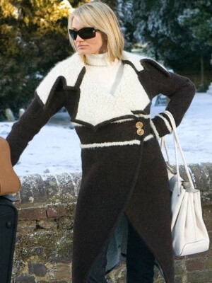 Cameron Diaz Street Style The Holiday Brown Wool Trench Coat | eBay US