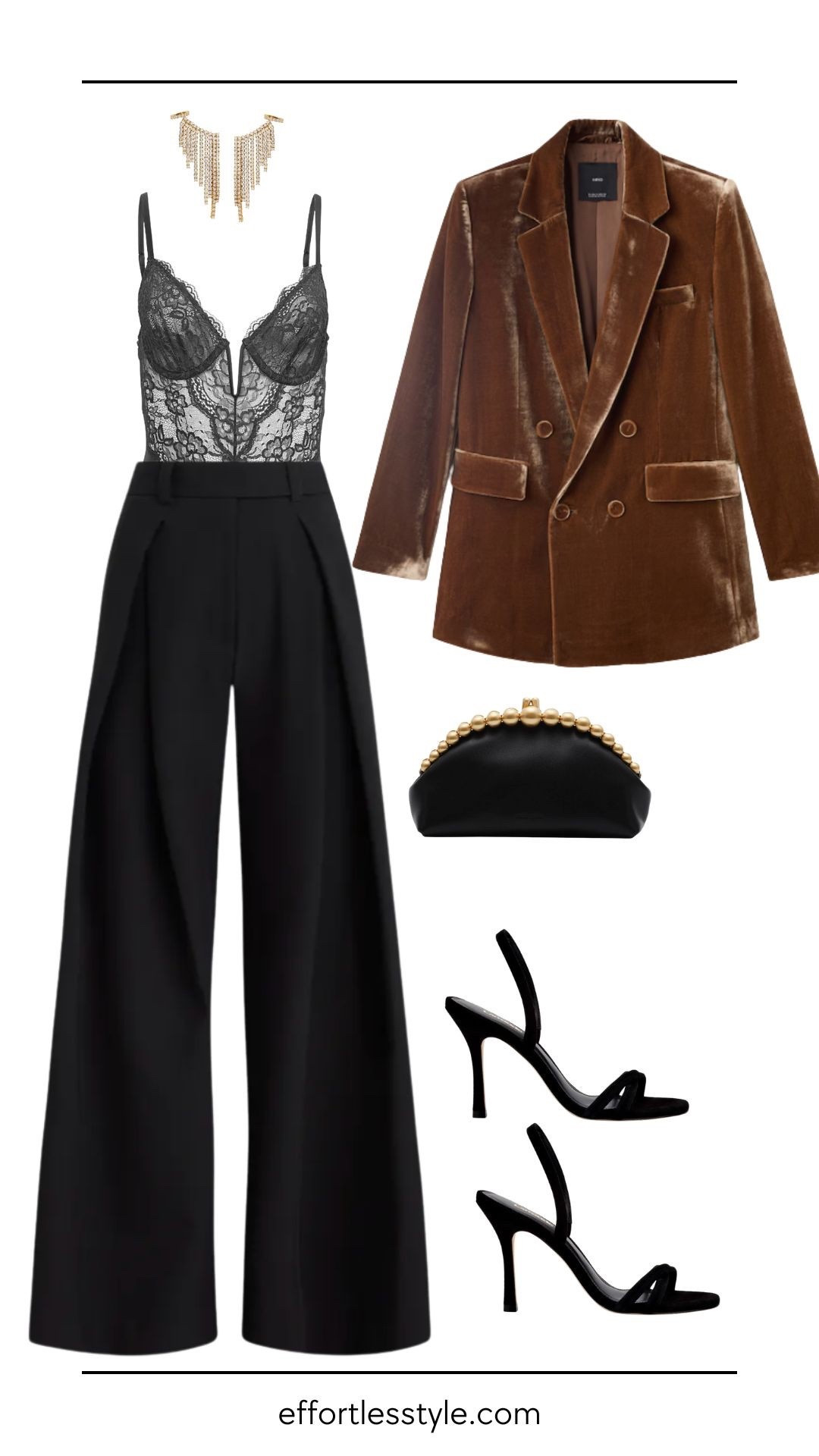 A velvet blazer is an easy holiday win—rich, polished, and stunning layered over all black for a sophisticated night-out look.

#LTKHoliday #LTKootd #LTKgrwm