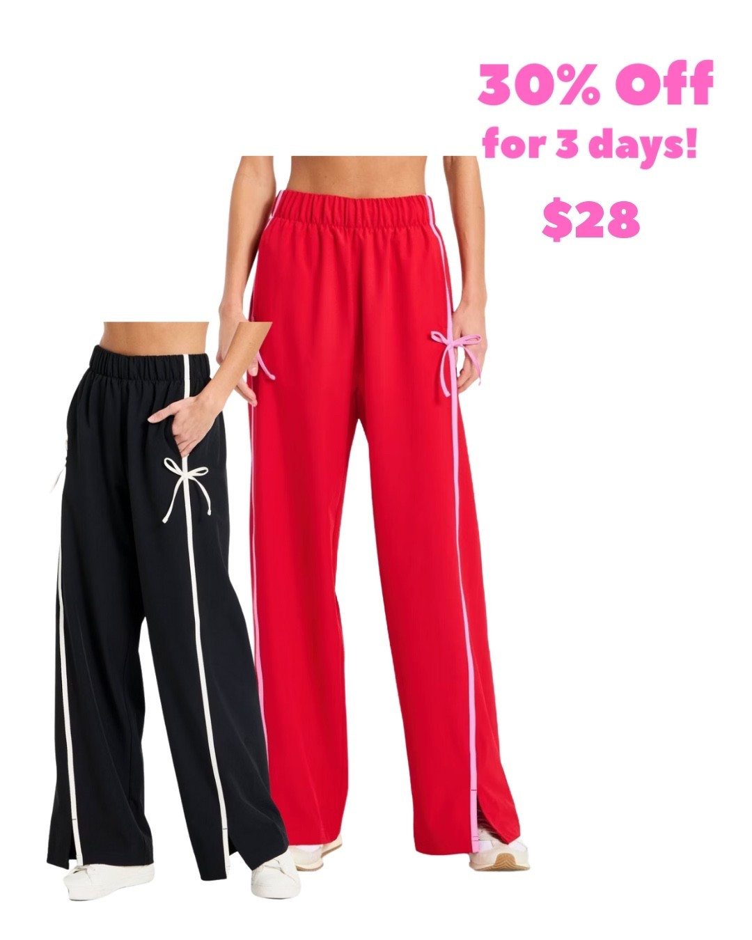 Actives Sale at Tarjay 🎯 
… including these super cute bow track pants I’ve been wearing all season! (They run a tad long, which was great for me - noting for whatever that means for your sizing, I took a M!)



#LTKActive #LTKFindsUnder50 #LTKSaleAlert