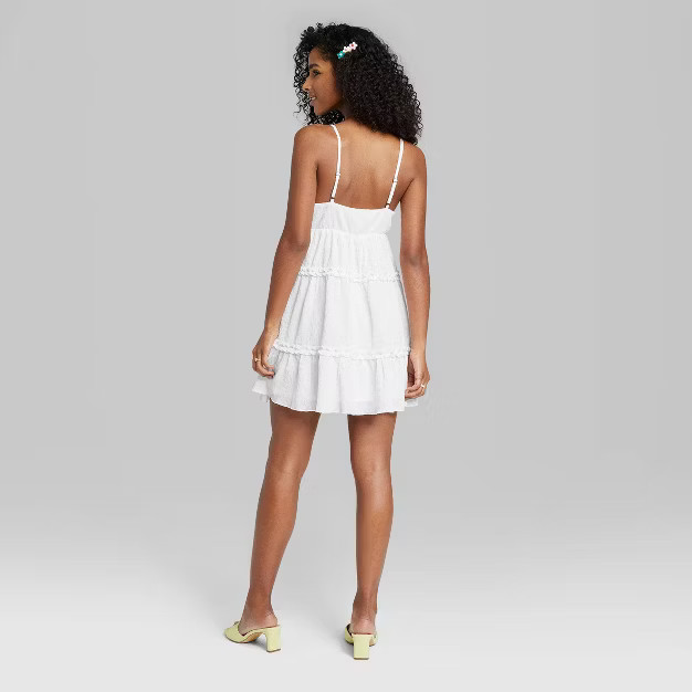 Women's Sleeveless Tiered Babydoll Dress - Wild Fable™ | Target