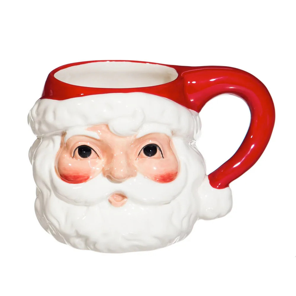 Vintage Santa Ceramic Cup | Bed Bath & Beyond