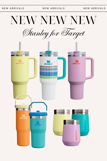 New Stanley colors available at Target!! 💛💚🩵💙 

#LTKhome #LTKSeasonal #LTKfamily