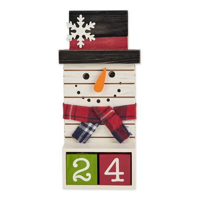 DII Snowman Block Advent Christmas Calendar | Target