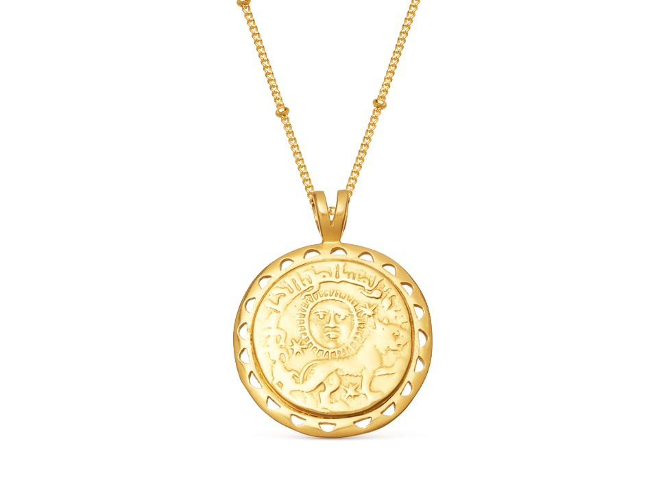 Lucy Williams Gold Rising Sun Medallion Necklace | Missoma