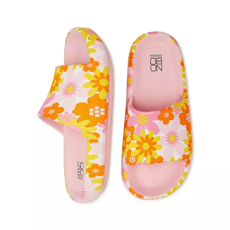 No Boundaries Womens Comfort Slide