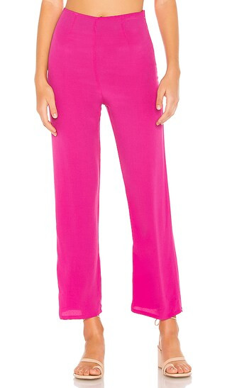 FLYNN SKYE Parker Pant in Sangria from Revolve.com | Revolve Clothing (Global)