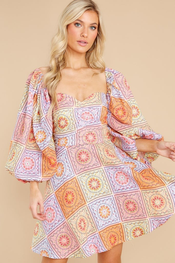 Abby Saint Tropez Linen Short Dress | Red Dress 