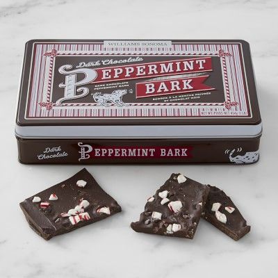 Williams Sonoma Dark Chocolate Peppermint Bark | Williams-Sonoma