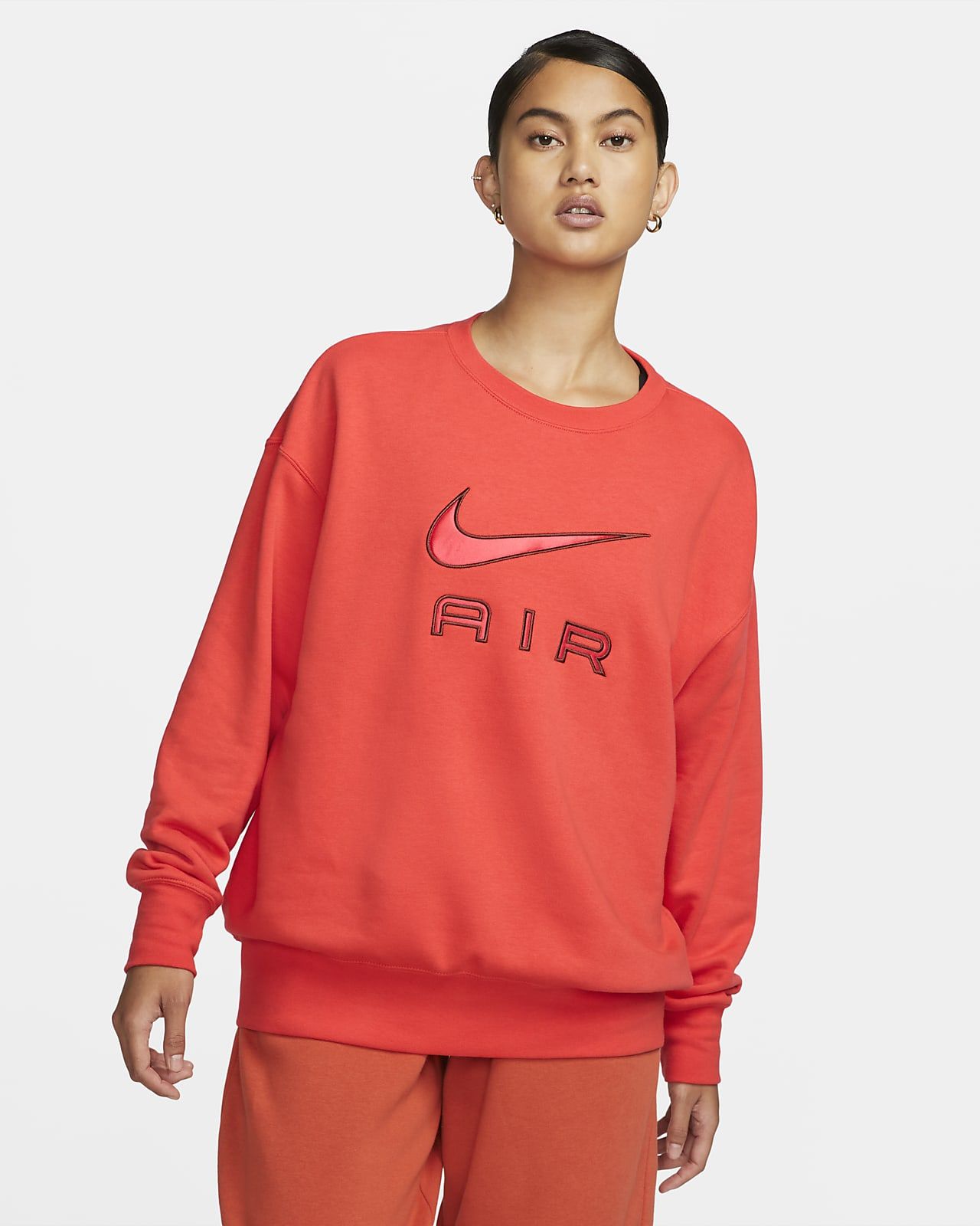 Women's Fleece Crew Sweatshirt | Nike (IE)