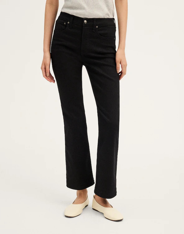 The Flare Crop Jean in Super Stretch Denim | Madewell