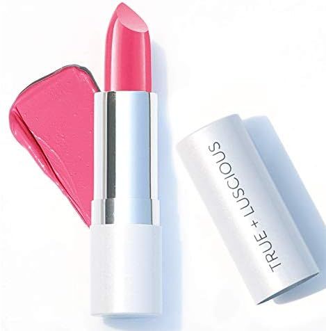 True + Luscious Super Moisture Lipstick - Vegan and Cruelty Free, Non Toxic Formula - 0.12oz, Sha... | Amazon (US)