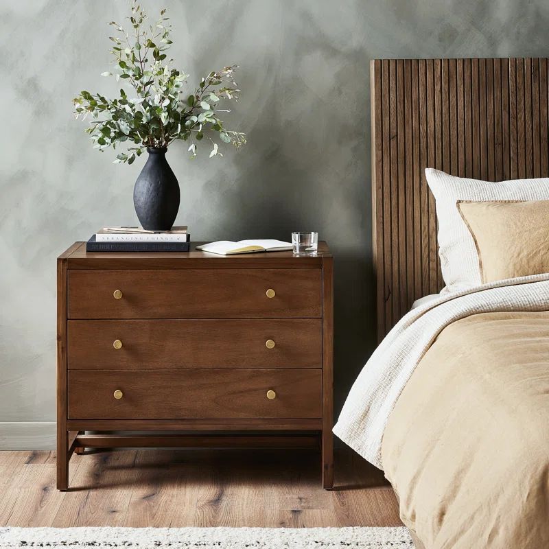 Birch Lane™ Soline Solid Wood Nightstand & Reviews | Wayfair | Wayfair North America