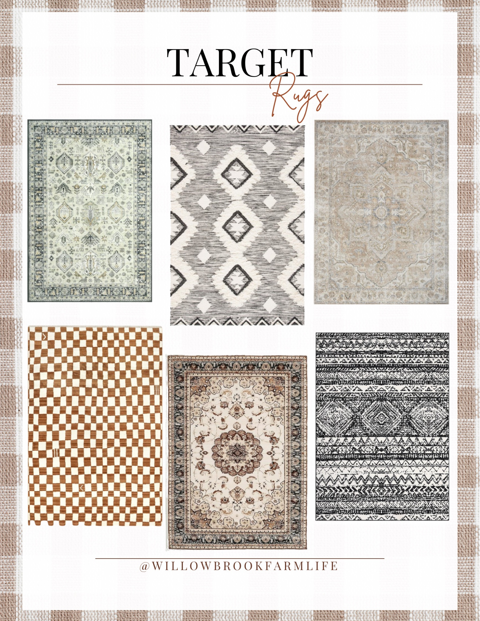 TARGET- Rugs on sale 

Rounded up some rugs u am
Loving! 

Boho rugs, tribal rugs, vintage rugs



#LTKHome #LTKSaleAlert #LTKFindsUnder100