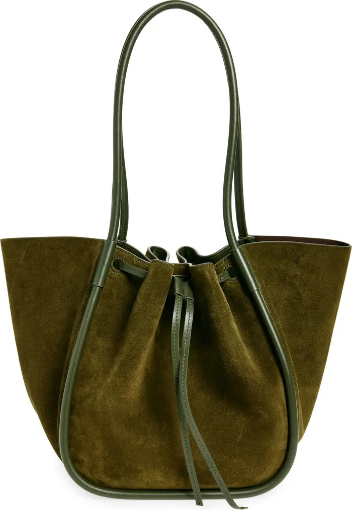 Proenza Schouler Large Ruched Suede Tote | Nordstrom | Nordstrom
