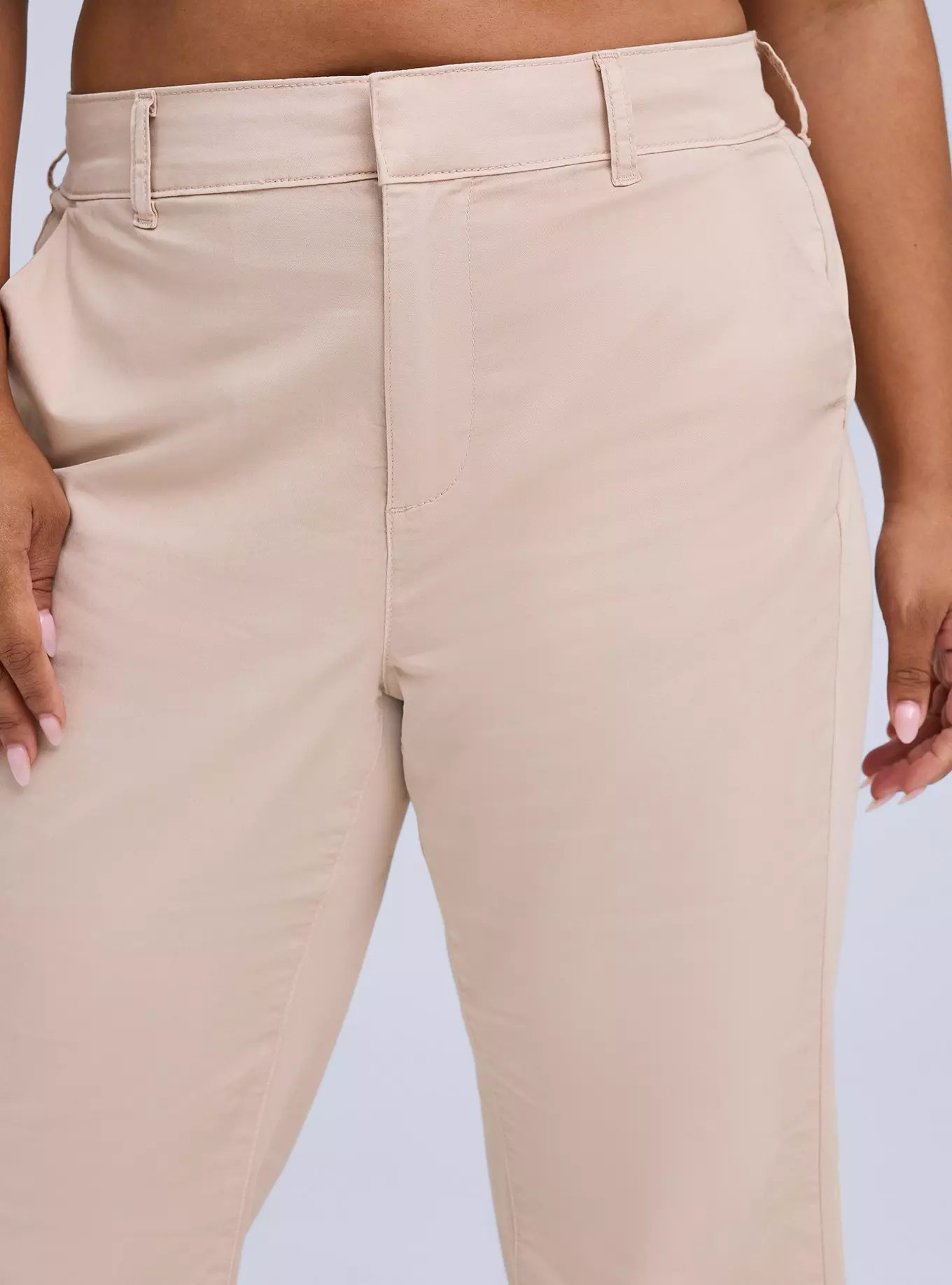 Belle Isle High Rise Kick Flare Crop Trouser | Torrid (US & Canada)