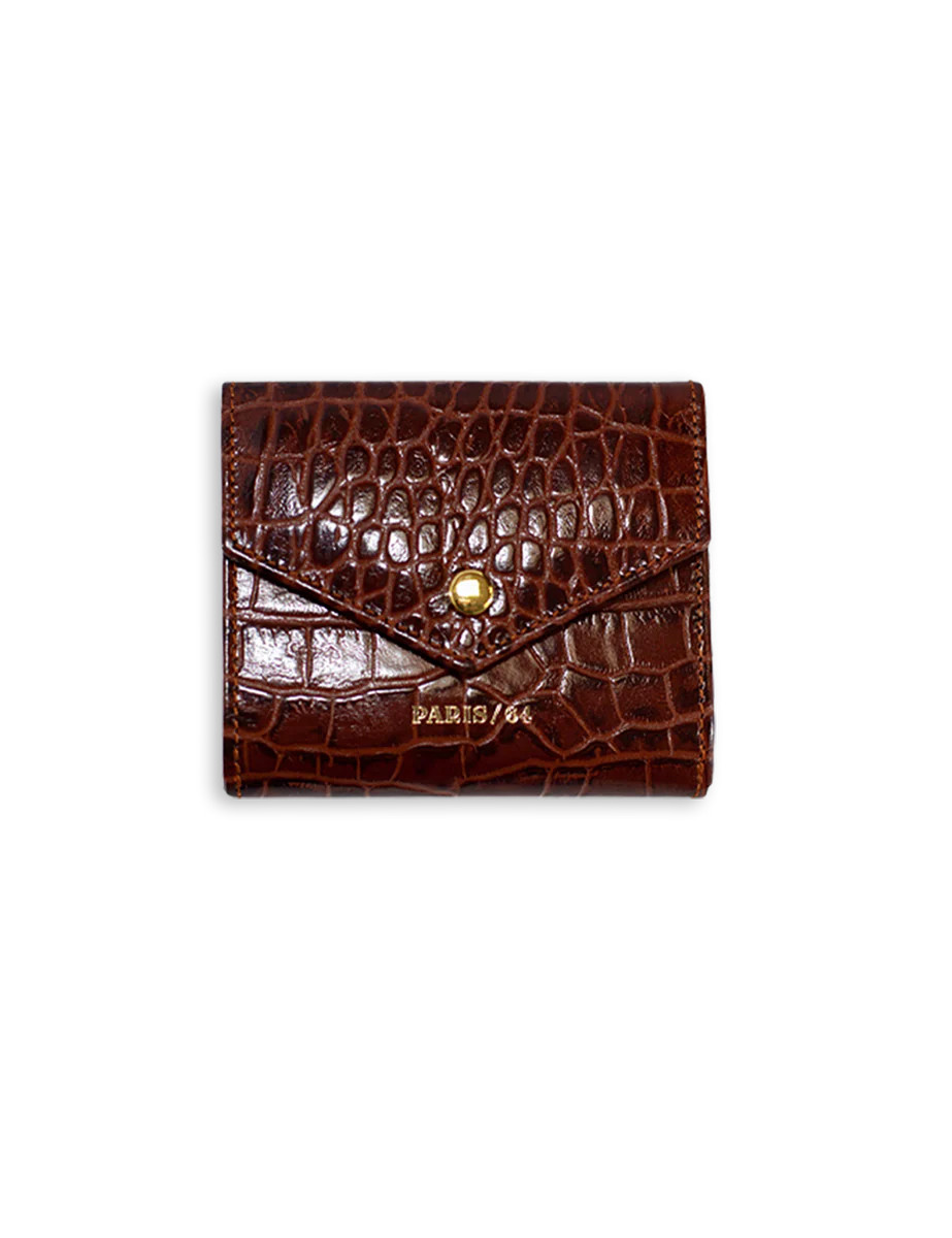 Mini Rivoli Coco Coco Cognac Wallet | PARIS/64