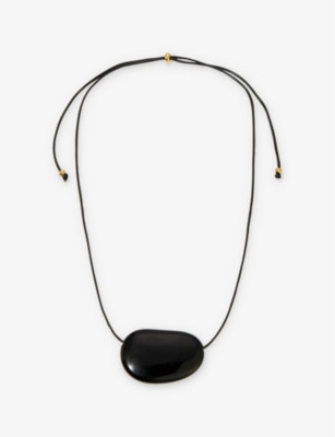 Julia glass and cord pendant necklace | Selfridges