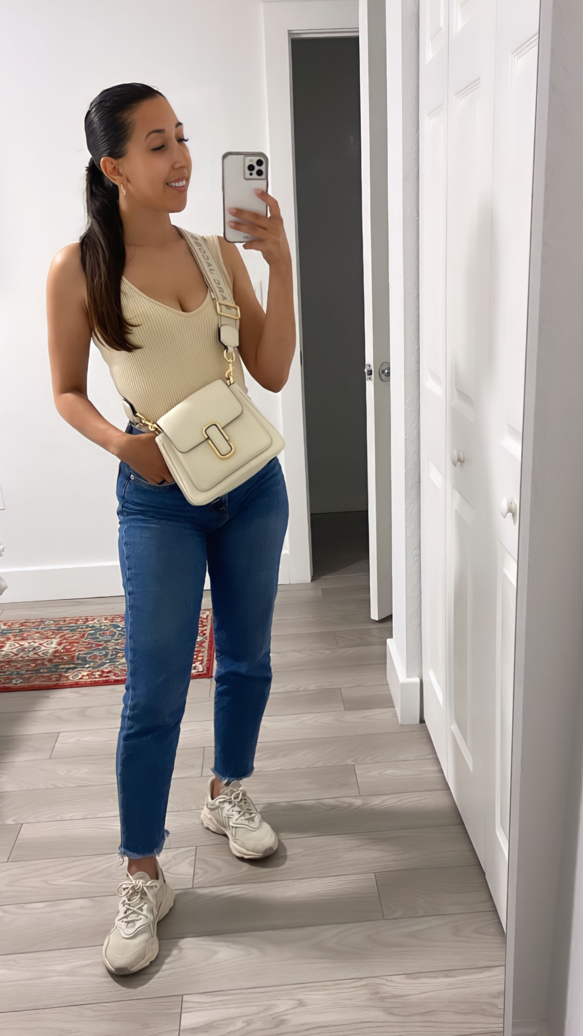 Casual Sneaker Mom-Fit | petite mom with a passion for sharing beauty, fashion, & home inspo | Follow @jully.gabriely on Instagram #momstyle #minimalistic #styleinspo #LTKMostLoved 

#LTKShoeCrush #LTKU #LTKFindsUnder100