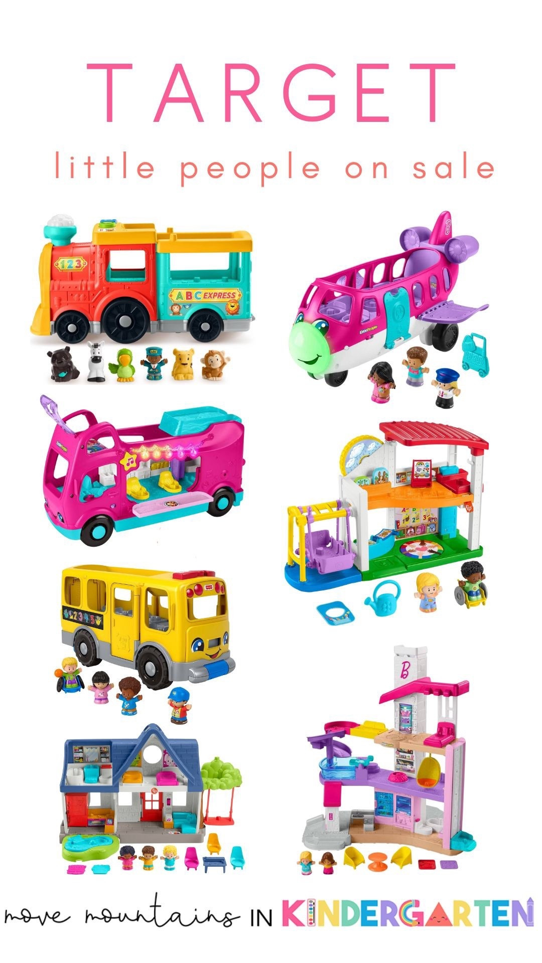 Little people play sets on sale right now at Target! 

#LTKSaleAlert #LTKKids