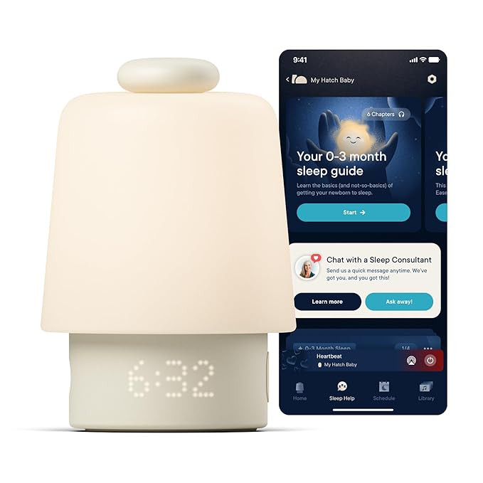 Hatch Baby Sound Machine, Night Light | Hatch Baby Model | Sleep Support | Registry Essential, Ro... | Amazon (US)