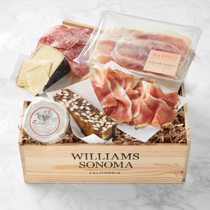 Williams Sonoma Gift Crate European Cheese & Charcuterie | Williams-Sonoma