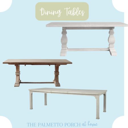 Classic coastal Dining tables for for your dining room, breakfast area or casual eating area. 

#LTKhome