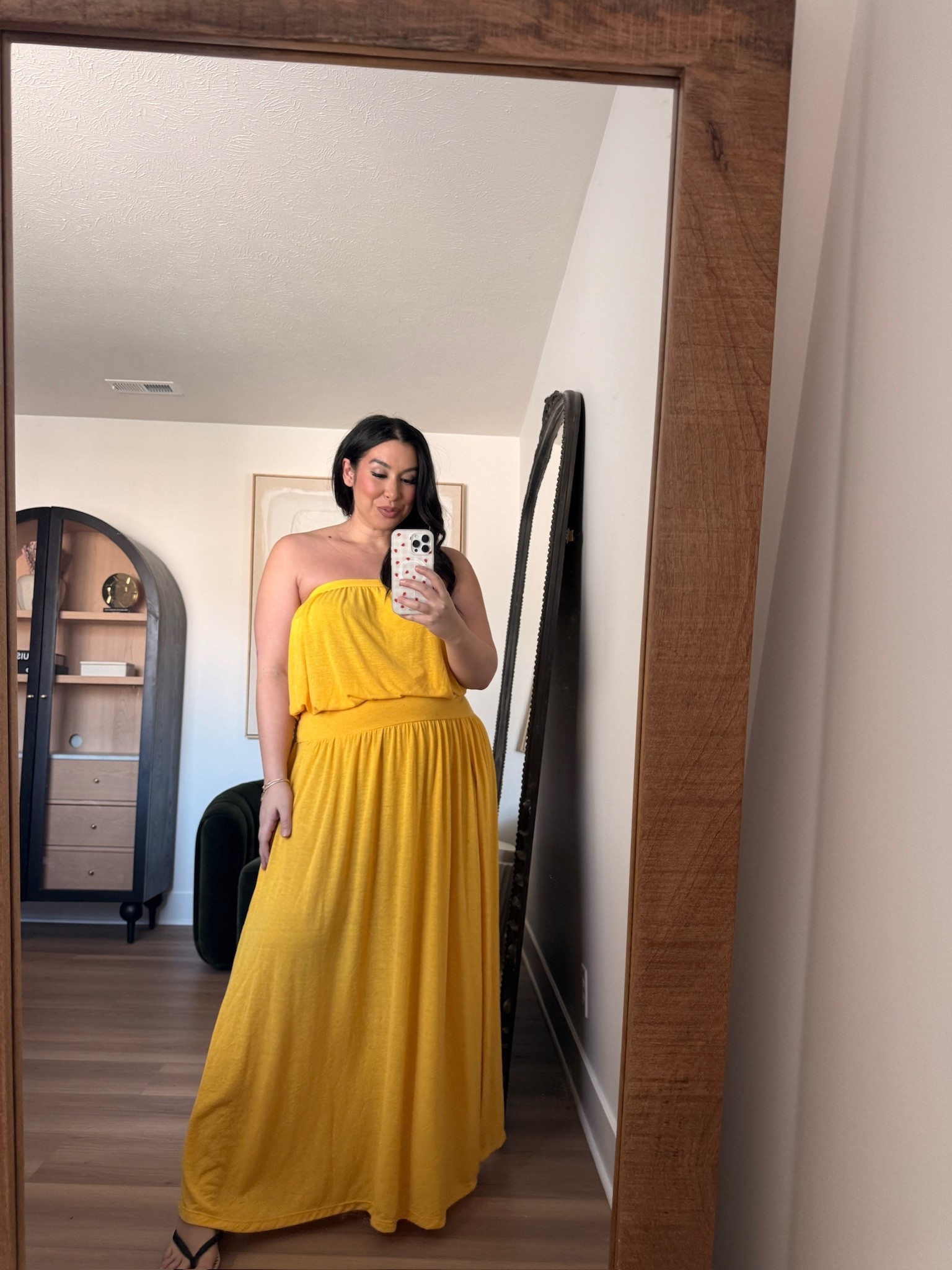 GORGEOUS yellow dress 🫶🏻🙌🏻 Midsize Free People finds! 
-
-
-
Midsize, Free People, Maxi dress, Dress, Midsize dress, Yellow dress, Brown dress, Spring finds 

#LTKMidsize #LTKootd #LTKSeasonal