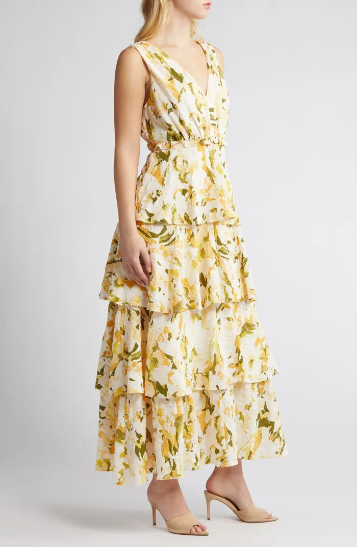 Floral Tiered Maxi Dress | Nordstrom