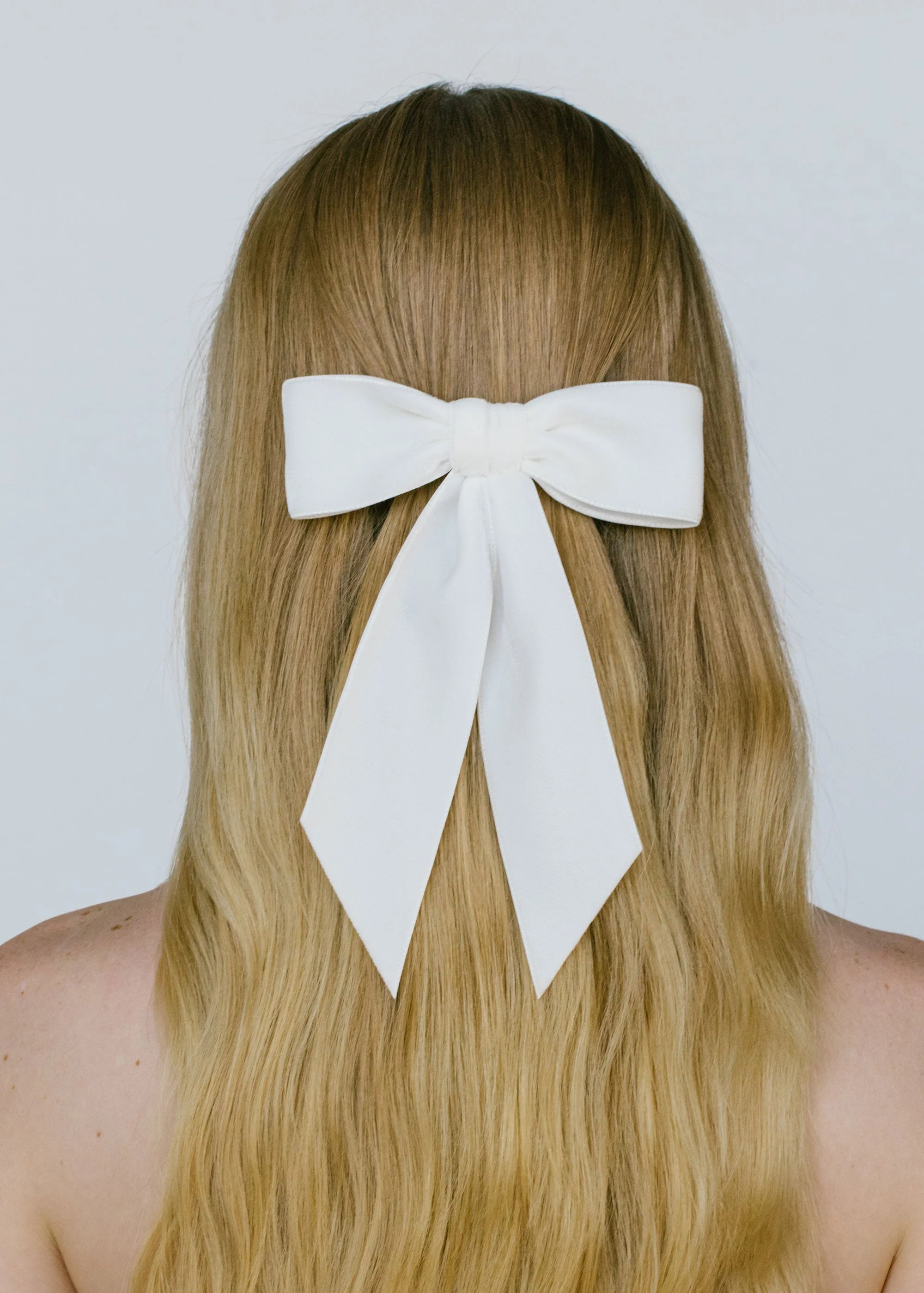 Wide Velvet Bow Barrette | Jennifer Behr 