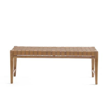 Augusto Woven Bench | Grandin Road | Grandin Road