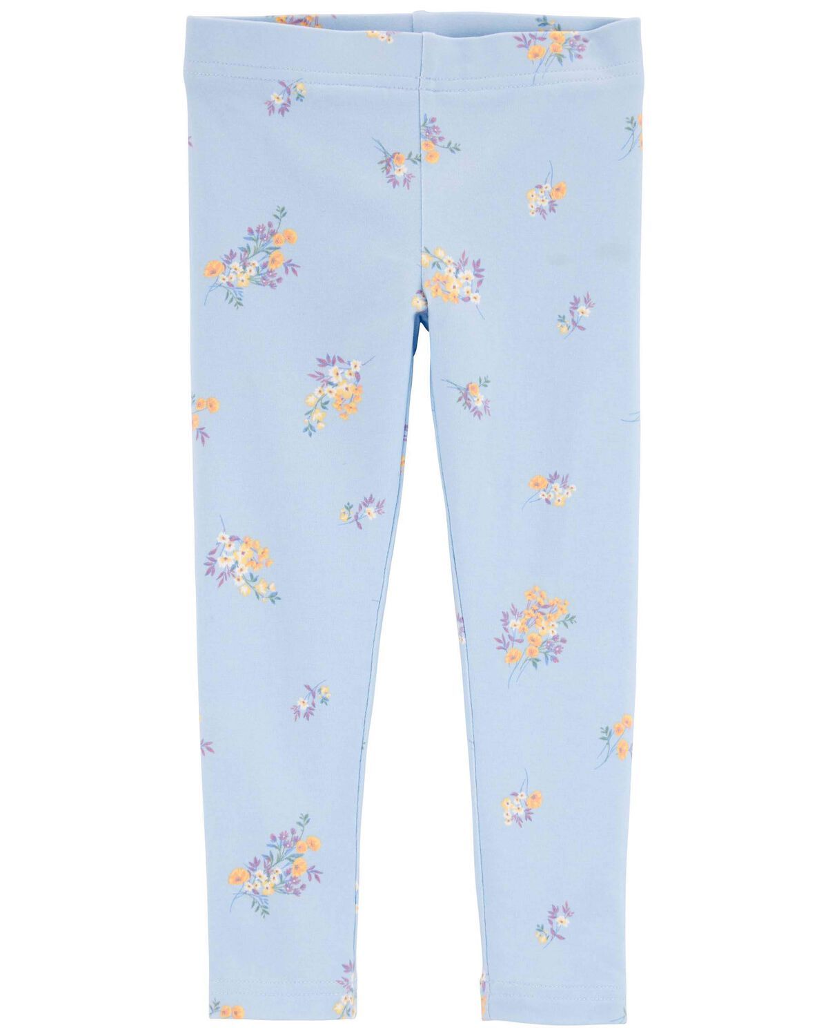 Blue Toddler Vintage Floral Stretch Leggings | carters.com | Carter's