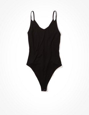 AE V-Neck Bodysuit | American Eagle Outfitters (US & CA)