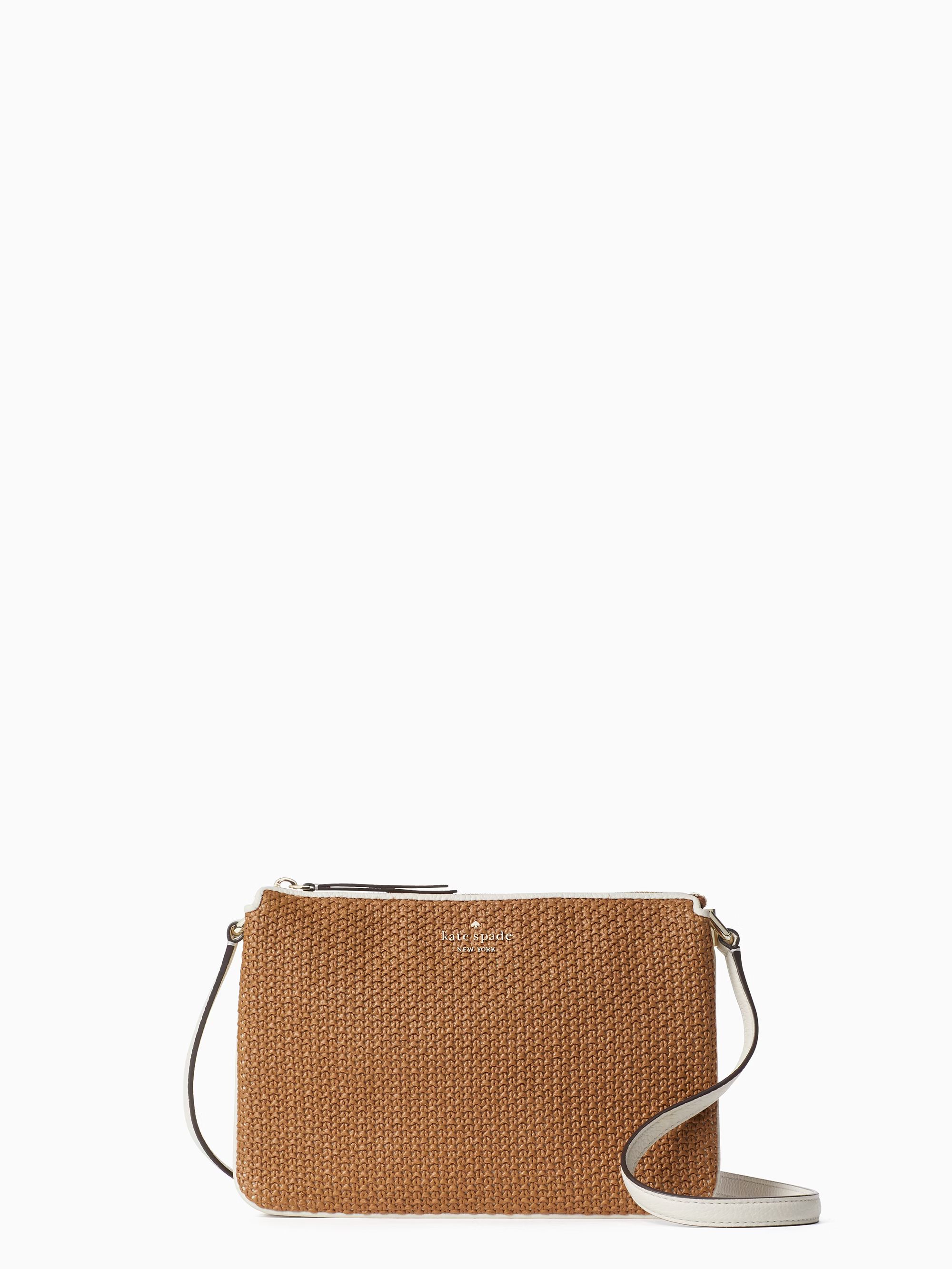 jackson straw triple gusset crossbody | Kate Spade Outlet