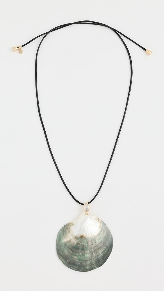 Statement Shell Cord Necklace | Shopbop