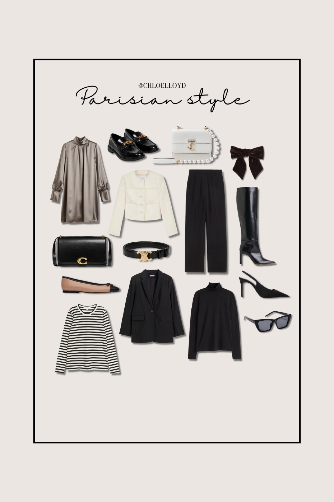 After spending a few days in Paris I have got Parisian style on my mind! Here’s a round up of my fave pieces to create that super chic, effortless look 👏🏽

#LTKeurope #LTKstyletip #LTKSeasonal