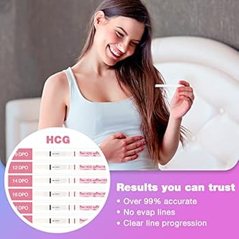 Easy@Home 50 Ovulation Test Strips and 20 Pregnancy Test Strips Combo Kit, (50 LH + 20 HCG) | Amazon (US)