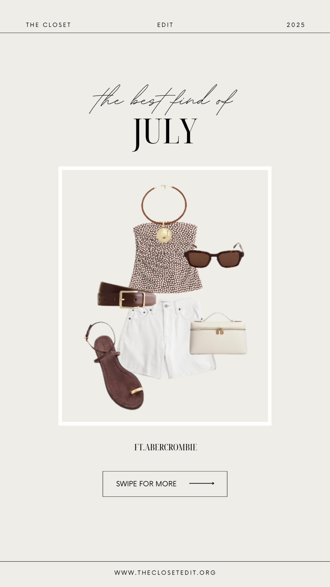 Trendy July Pieces! 

#TheClosetEdit #ClosetCleanOut #PersonalStylist #StyleMadeSimple
#ChicClosetVibes #ootd #outfitboards #styleinspo

#LTKstyletip #LTKsalealert