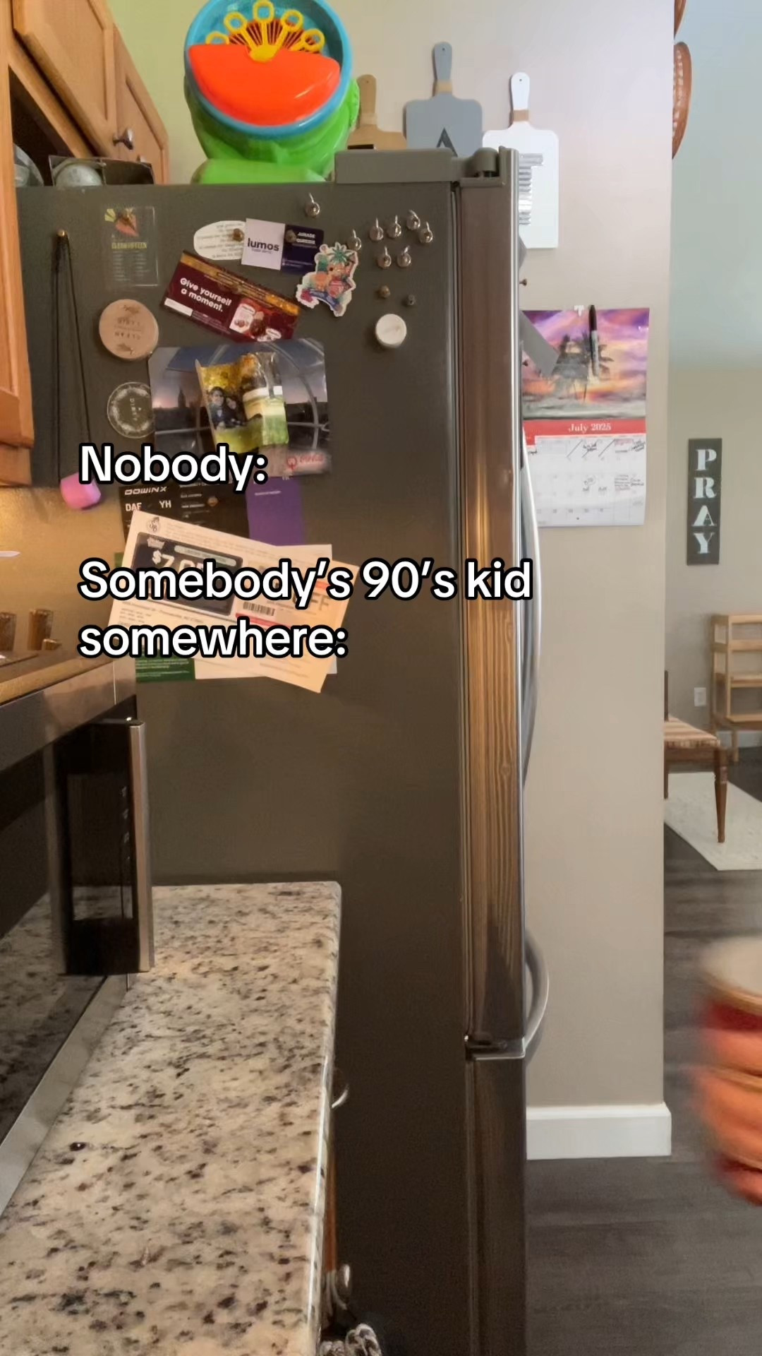 I was taught how to get the dang thing open 🤣 #90skid 

#LTKFamily #LTKHome